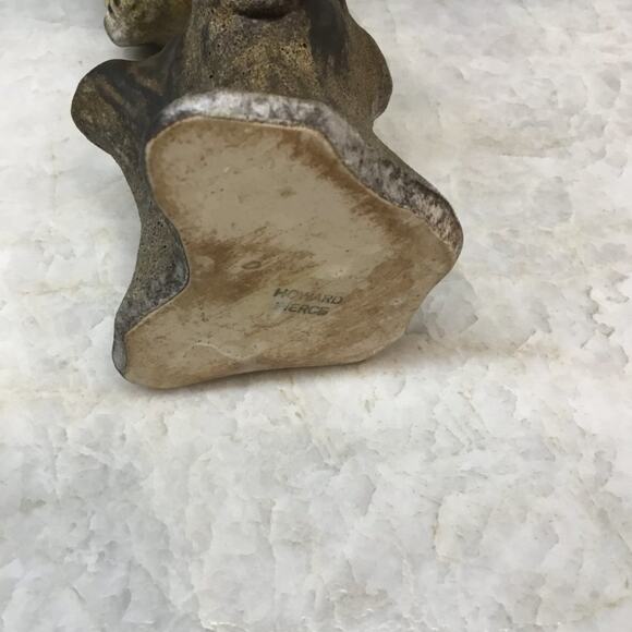 HOWARD PIERCE CERAMIC, "BIRDS ON A TREE" VASE - Picture 2 of 6